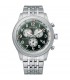 Orologio Uomo Citizen Chrono Verde/Silver AT2460-89X