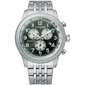 Orologio Uomo Citizen Chrono Verde/Silver AT2460-89X