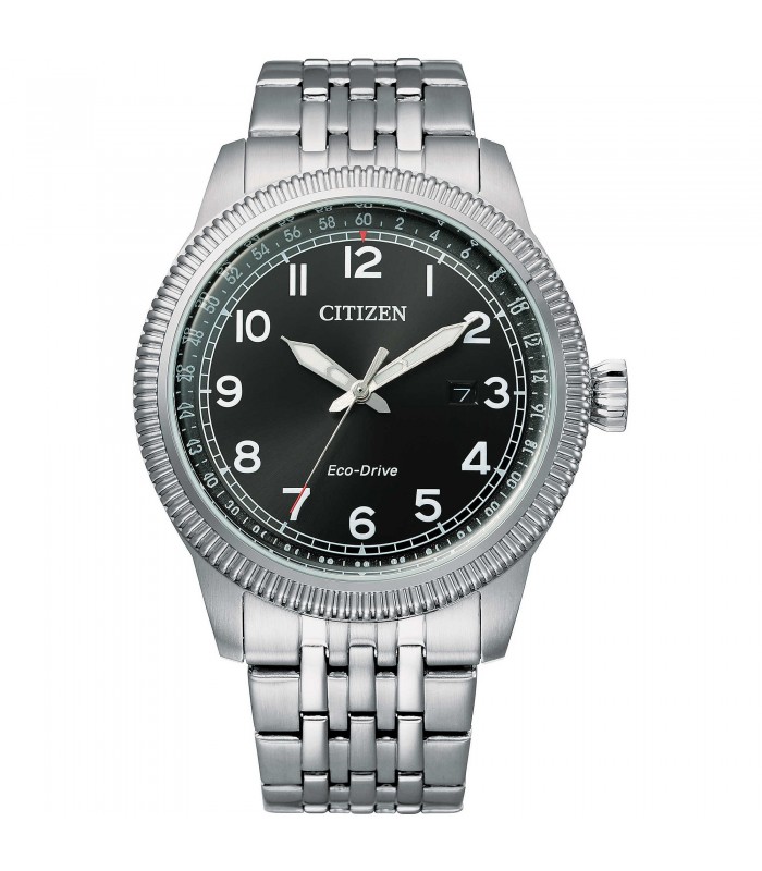 Orologio Uomo Citizen Chrono Nero/Silver BM7480-81E Orologio Uomo Citizen Chrono Nero/Silver BM7480-81E