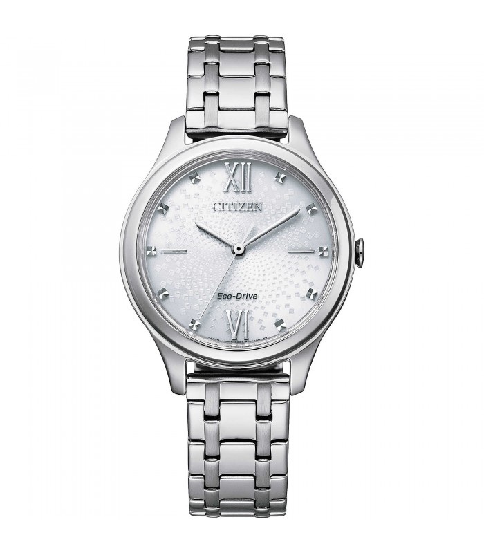 Orologio Donna Citizen Silver Bianco EM0500-73A Orologio Donna Citizen Silver Bianco EM0500-73A