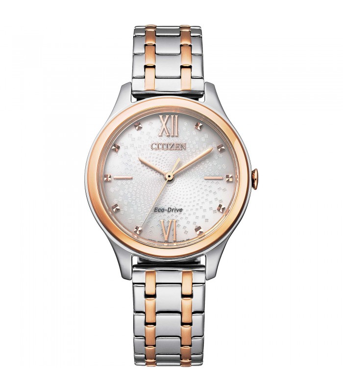 Orologio Donna Citizen Eco Driver Gold EM0506-77A Orologio Donna Citizen Eco Driver Gold EM0506-77A