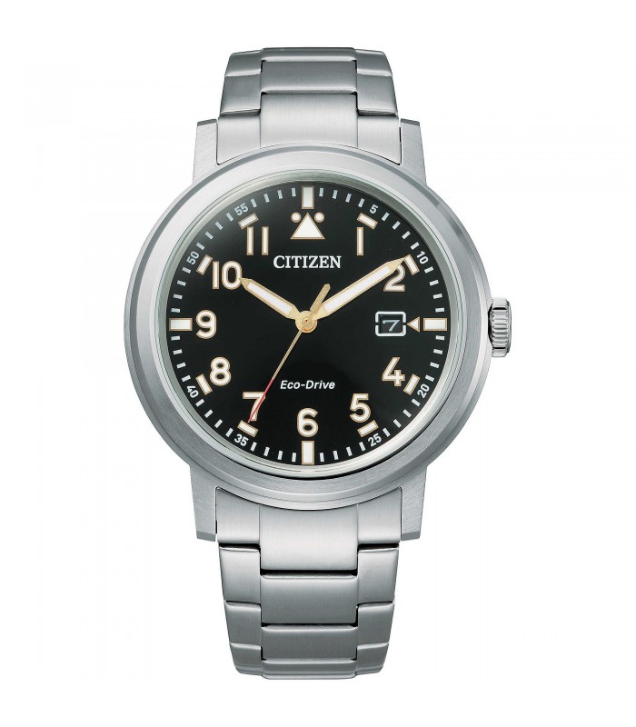 Orologio Uomo Citizen Solo Tempo Black AW1620-81E Orologio Uomo Citizen Solo Tempo Black AW1620-81E