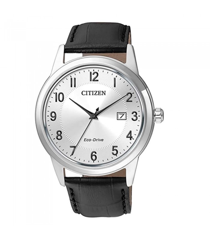 Orologio Uomo Eco-Drive Citizen Joy Pelle Silver AW1231-07A Orologio Uomo Eco-Drive Citizen Joy Pelle Silver AW1231-07A