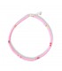 Collana Donna Raggi con Gommini Rosa