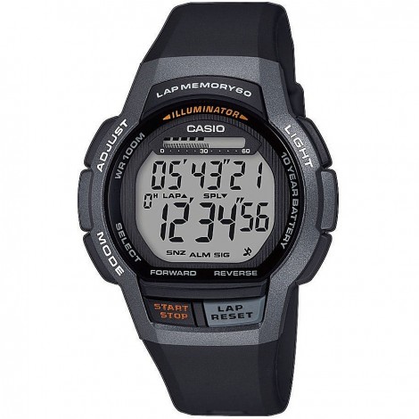 Orologio Casio Gomma Digitale Grigio WS-1000H-1AVEF