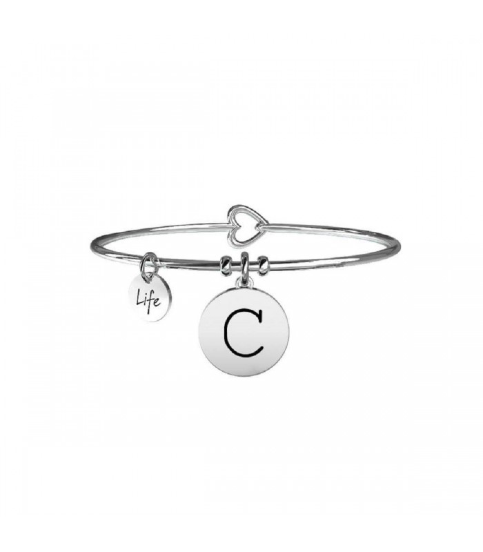 Bracciale Donna Kidult Symbols Iniziale C 231555C Bracciale Donna Kidult Symbols Iniziale C 231555C