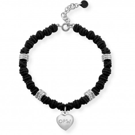 Bracciale Donna Ops Objects Nodi Nero OPSBR-457