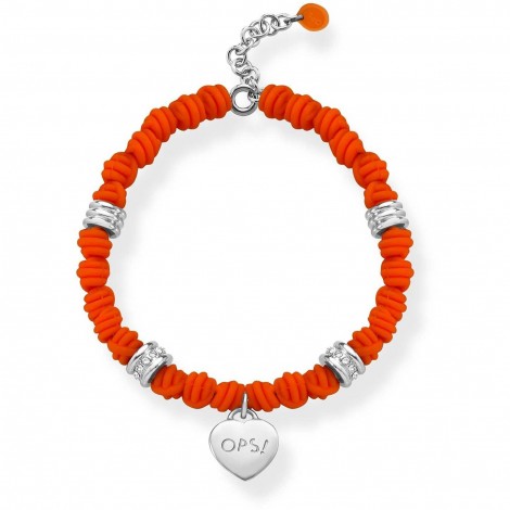 Bracciale Donna Ops Objects Nodi Arancio OPSBR-459