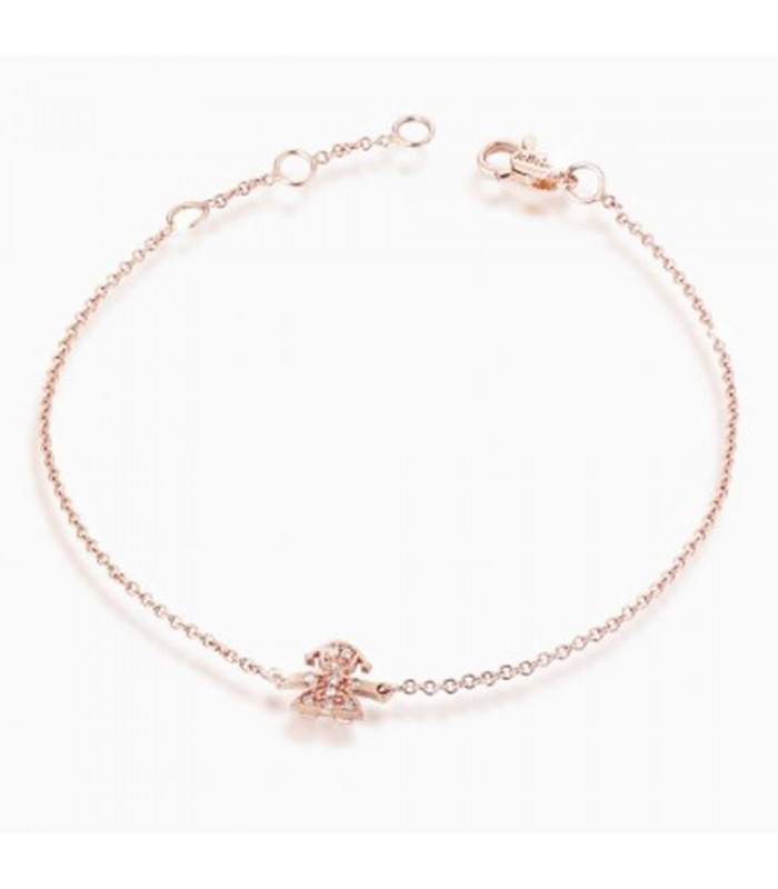 Le Bebé Bracciale Le Briciole Bambina Oro Rosa LBB328 Le Bebé Bracciale Le Briciole Bambina Oro Rosa LBB328