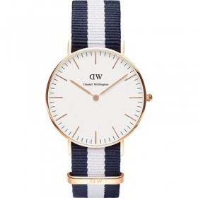 Orologio Daniel Wellington Glasgow Gold Stoffa DW00100031