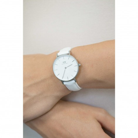 Orologio Daniel Wellington Bianco Pelle DW00100190