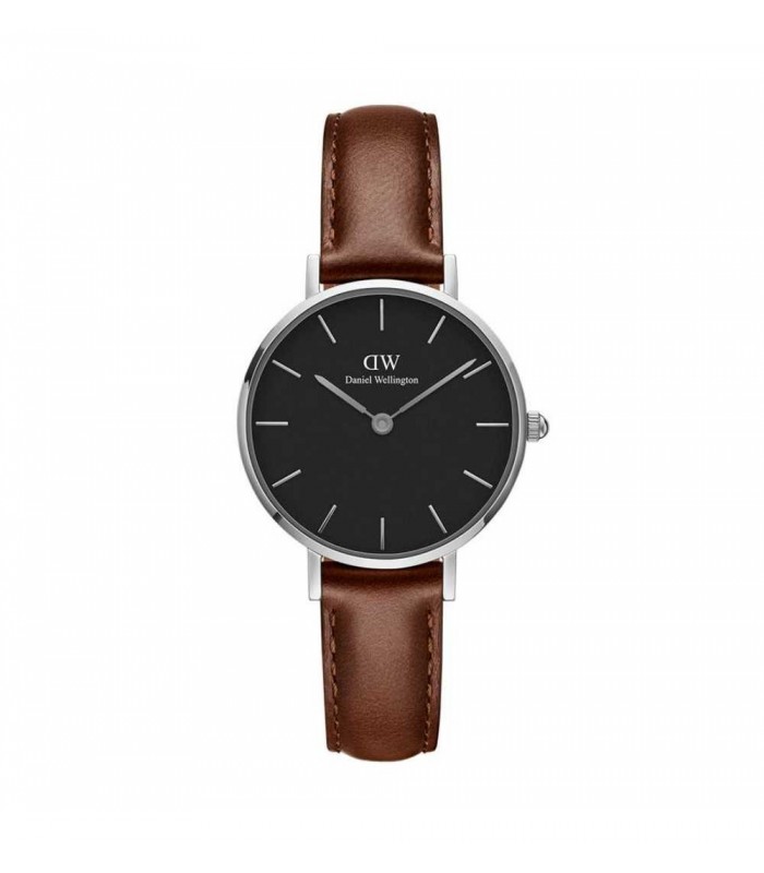 Orologio Daniel Welligton Pelle Nero Marrone DW00100237 Orologio Daniel Welligton Pelle Nero Marrone DW00100237