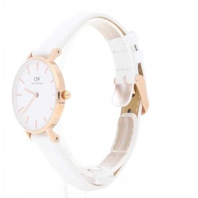 Orologio Daniel Wellington Bianco Pelle Gold DW00100249