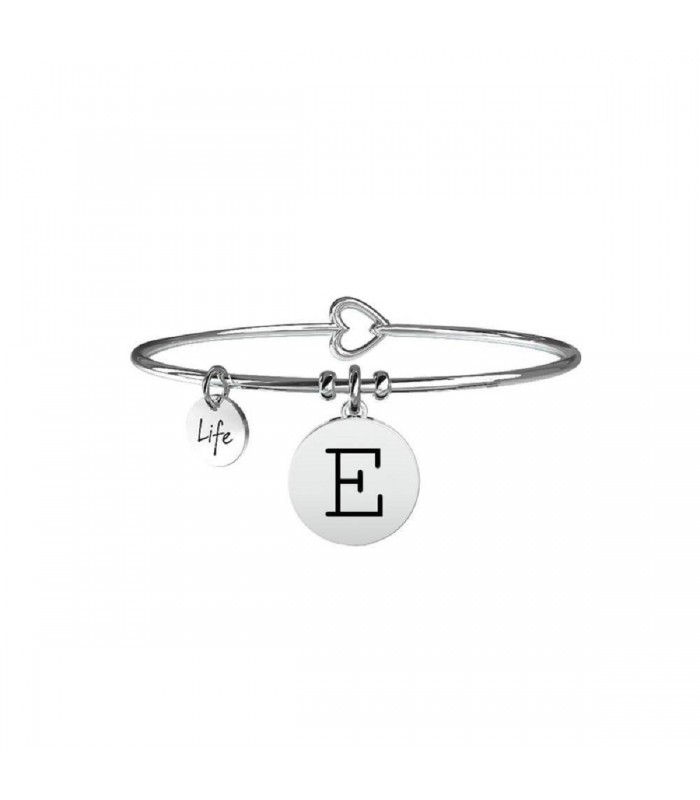 Bracciale Donna Kidult Symbols Iniziale E 231555E Bracciale Donna Kidult Symbols Iniziale E 231555E