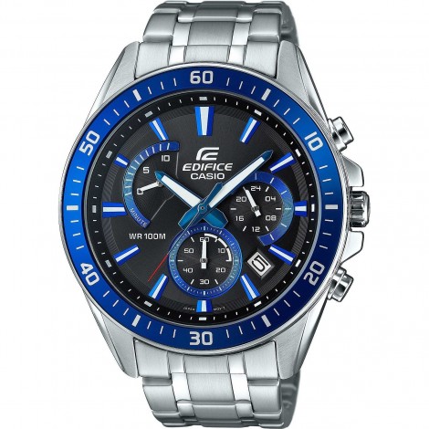 Orologio Casio Edifice Silver Blu EFR-552D-1A2VUEF