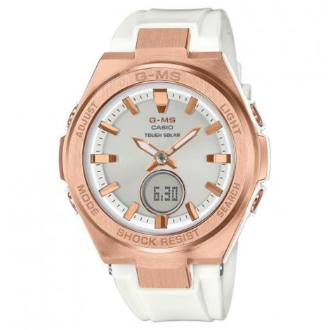 Orologio Casio Baby G Bianco Rosè Donna MS MSG-S200G-7AER