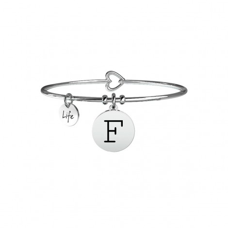 Bracciale Donna Kidult Symbols Iniziale F 231555F