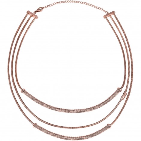 Collana Donna Multichain Breil Rosè TJ2891