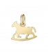 Charm Dodo Cavallo A Dondolo Oro Giallo D7CDPOG