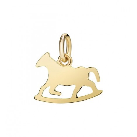 Charm Dodo Cavallo A Dondolo Oro Giallo D7CDPOG