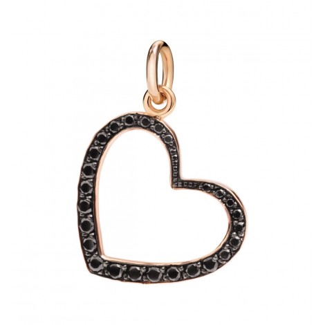 Charm Dodo Cuore Black DMCUT/9/BB