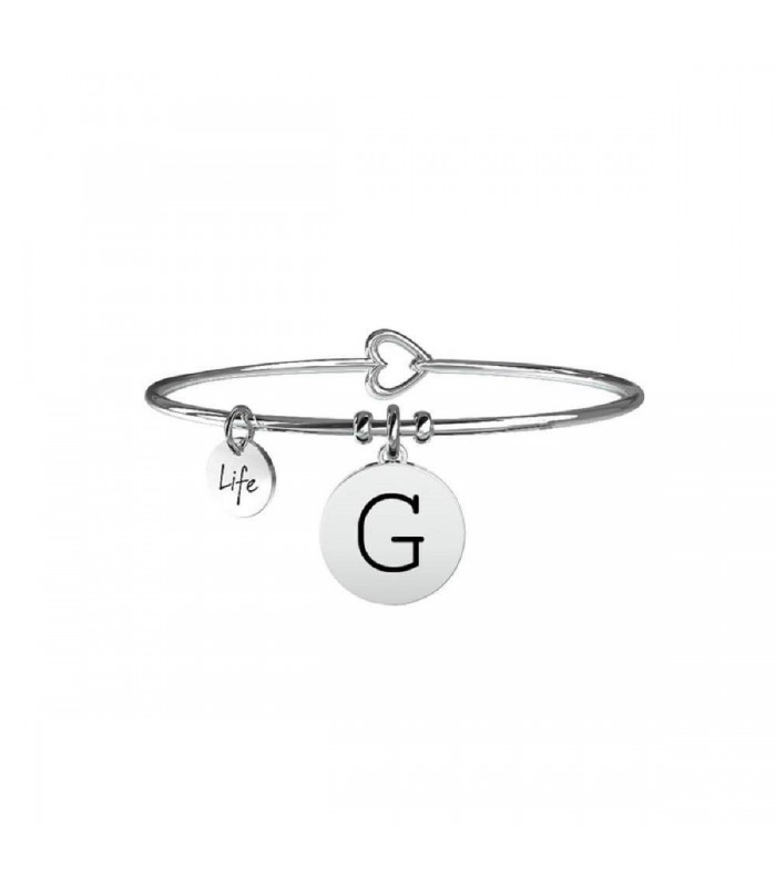 Bracciale Donna Kidult Symbols Iniziale G 231555G Bracciale Donna Kidult Symbols Iniziale G 231555G