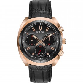 Orologio Uomo Bulova Chrono Curvy Nero 98A156