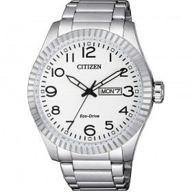 Orologio Uomo Eco-Drive Citizen Bianco Urban BM8530-89A