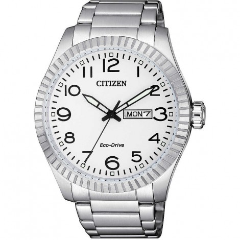 Orologio Uomo Eco-Drive Citizen Bianco Urban BM8530-89A