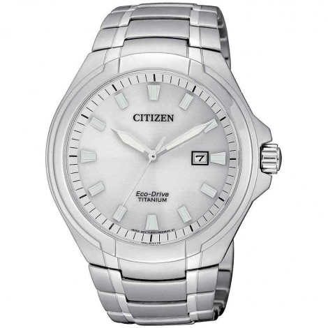 Orologio Uomo Citizen Supertitanio Bianco BM7430-89A