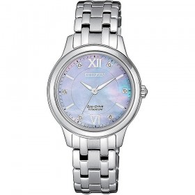 Orologio Donna Citizen Lady Titanio Madreperla EM0720-85Y