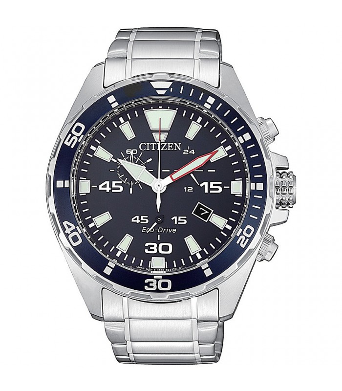 Orologio Uomo Citizen Cronografo Blu AT2431-87L Orologio Uomo Citizen Cronografo Blu AT2431-87L