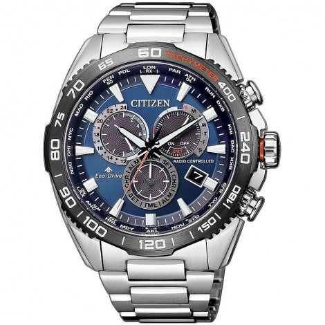 Orologio Uomo Citizen Chrono Blu CB5034-82L