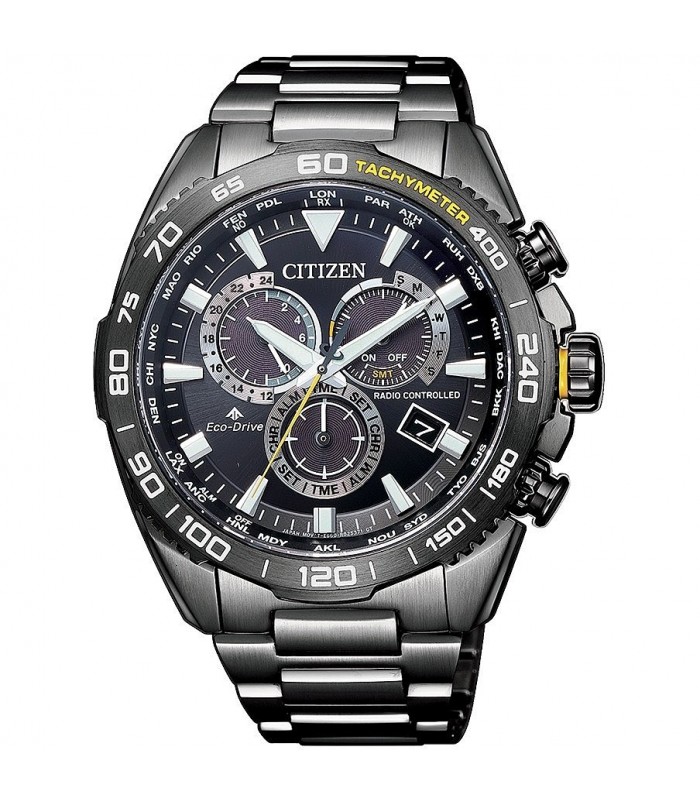 Orologio Uomo Citizen Chrono Black CB5037-84E Orologio Uomo Citizen Chrono Black CB5037-84E