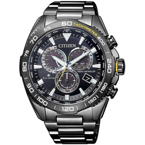 Orologio Uomo Citizen Chrono Black CB5037-84E