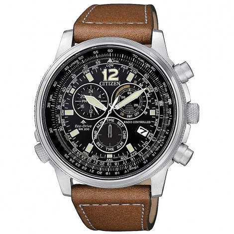 Orologio Uomo Citizen Chrono Pelle CB5860-27E