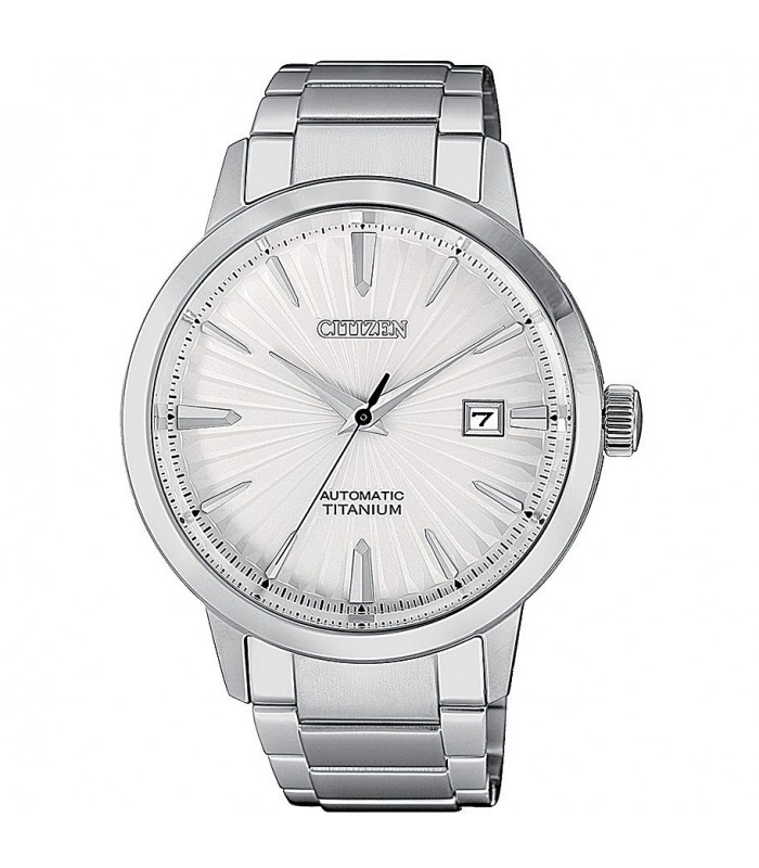 Orologio Uomo Citizen Meccanico Bianco NJ2180-89A Orologio Uomo Citizen Meccanico Bianco NJ2180-89A