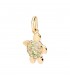 Charm Dodo Tartaruga Oro Tsavorite Diamanti DMTUROG/B/TZ