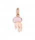 Charm Dodo Medusa Oro Rosa Lilla DMJFISH/9