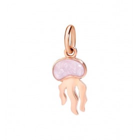 Charm Dodo Medusa Oro Rosa Lilla DMJFISH/9