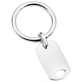 Portachiavi Dodo Piastrina Argento P.CHIAVIPIAS/A