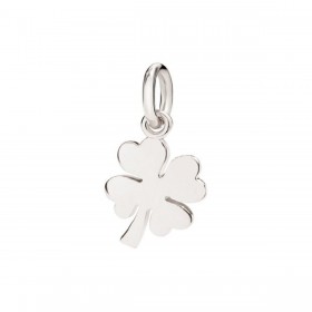 Ciondolo Donna Dodo Quadrifoglio Oro Bianco 18Kt DMQDPOB