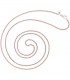 Collana Dodo Argento Color Sabbia 80 cm - DCSUMMER/A/80