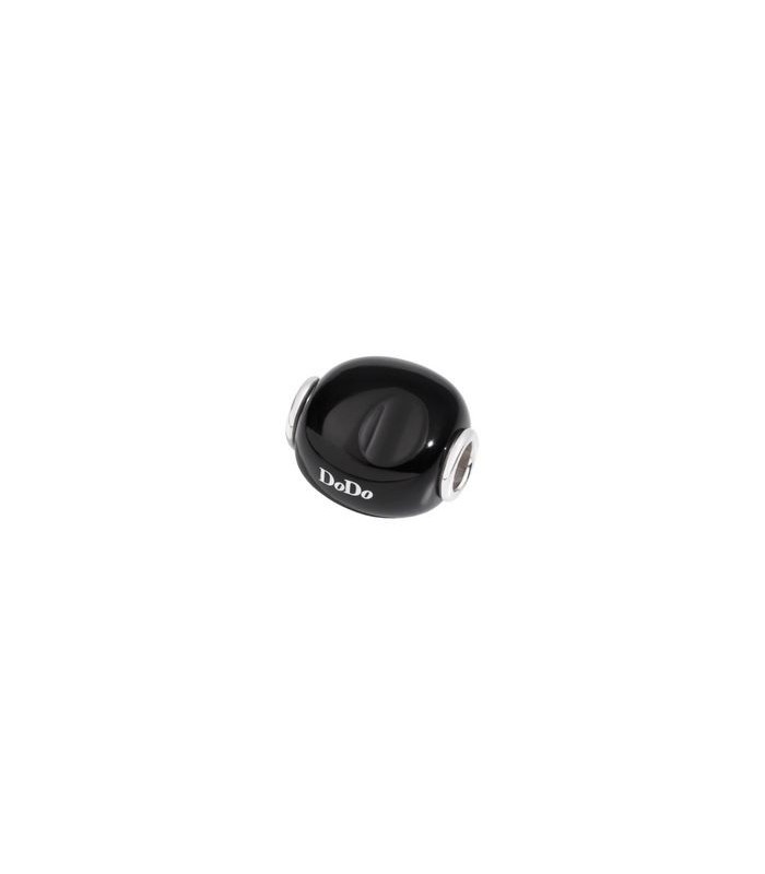 Charm Dodo Pepita Argento Resina Nera D.PEP/N Charm Dodo Pepita Argento Resina Nera D.PEP/N