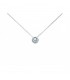 Collana Miluna Punto Luce Oro Bianco CLD3924-003G7X