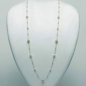 Collana Miluna Argento 925 Perle Multicolore PCL5898G