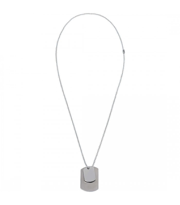 Breil Collana Uomo Silver B Tag TJ2874 Breil Collana Uomo Silver B Tag TJ2874