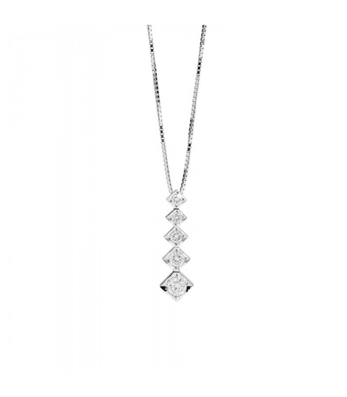 Collana Donna Re Carlo Collezione Face Cube Oro Bianco18 kt P39PD002/018 Collana Donna Re Carlo Collezione Face Cube Oro Bianco18 kt P39PD002/018