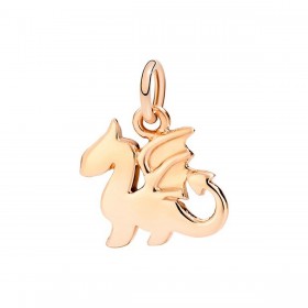 Ciondolo Donna Dodo Unicorno Oro Rosa 9Kt MiRaggi