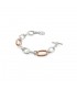 Bracciale Unoaerre Bronzo Rosè e Bianco EXB4505